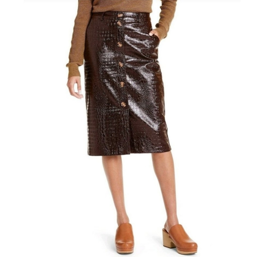 Sale - Rachel Comey for Target Faux Leather Skirt